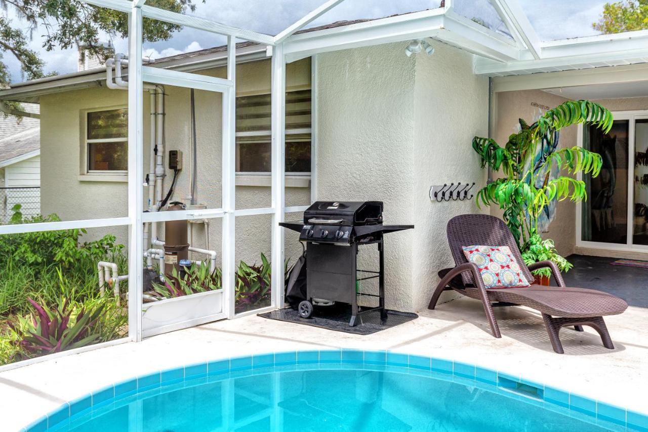 Modern Home, Heated Pool, Close To Beaches! Tarpon Springs Eksteriør billede